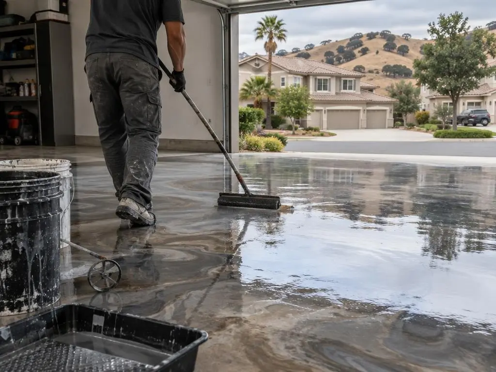 Metallic Epoxy Floors in Dublin, CA