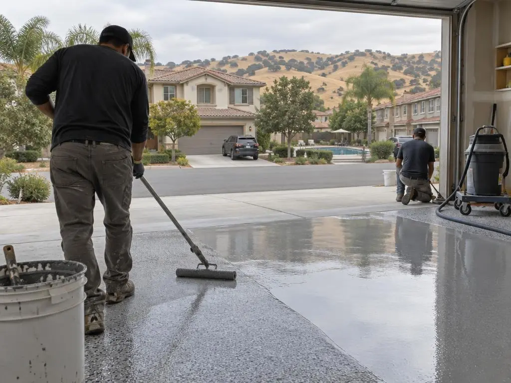 Polyaspartic Floor Coating in Dublin, CA